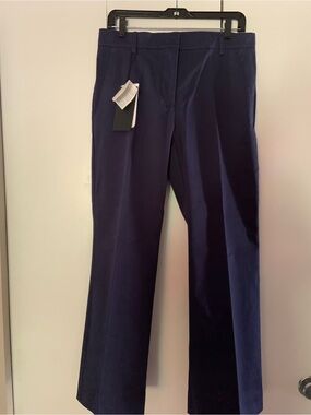 MaxMara Weekend Dark Navy Trousers, Bosso Style, New with tags, Size 10